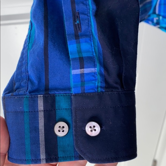 Men’s Plaid Dress Shirt - Picture 3 of 3